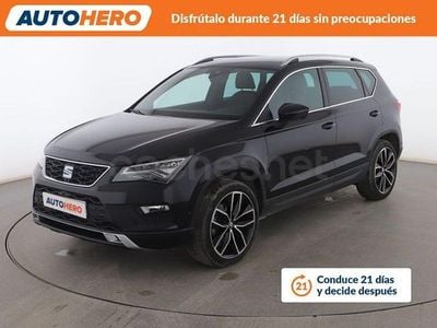 Usado Seat Ateca 4Drive 190 CV (139 kW) 2017 Negro SUV