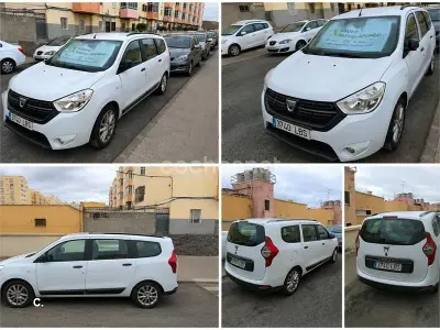 Usado Dacia Lodgy Comfort 115 CV (84 kW) 2019 Blanco Monovolumen