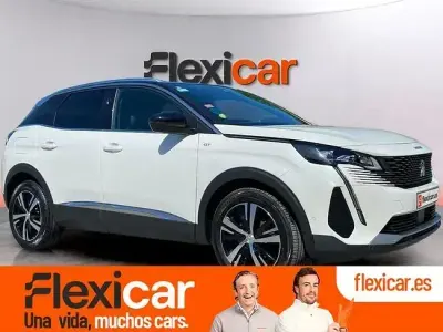 Usado Peugeot 3008 GT 130 CV (95 kW) 2021 Blanco SUV