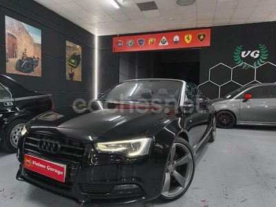 Usado Audi A5 Cabriolet S-Line 211 CV (155 kW) 2012 Negro Descapotable
