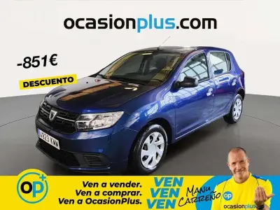 Usado Dacia Logan Ambiance 73 CV (53 kW) 2018 Azul Utilitario
