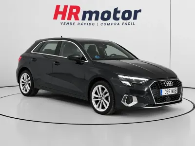 Usado Audi A3 S-Line 110 CV (80 kW) 2023 Negro Berlina