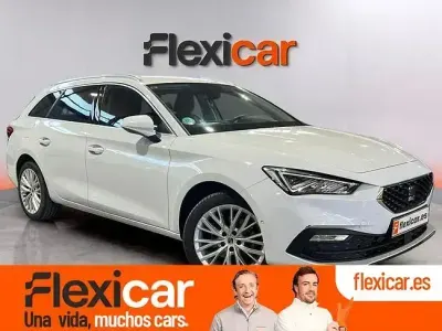 Usado Seat Leon XCELLENCE 130 CV (95 kW) 2021 Blanco Familiar
