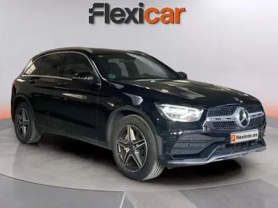Usado Mercedes GLC200 163 CV (119 kW) 2020 Negro SUV