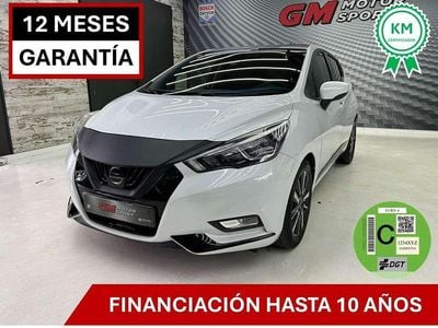 Usado Nissan Micra Acenta 90 CV (66 kW) 2018 Blanco Utilitario