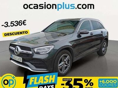 Usado Mercedes GLC300 AMG 258 CV (189 kW) 2020 Gris SUV