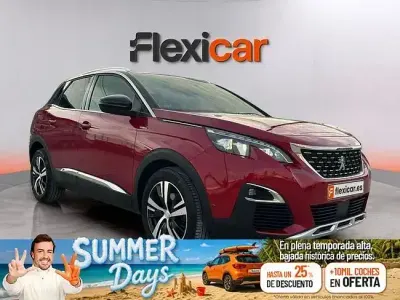 Usado Peugeot 3008 GT-line 130 CV (95 kW) 2017 Rojo SUV