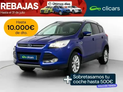 Usado Ford Kuga Trend 150 CV (110 kW) 2016 Azul SUV