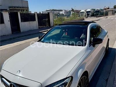 Usado Mercedes C220 170 CV (125 kW) 2017 Blanco Coupe