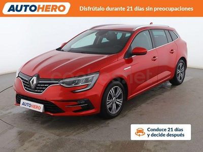 Rojo Usado 2021 Renault Mégane GrandTour Zen Familiar | 15.999 € (Precio justo)