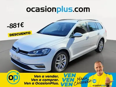Usado VW Golf VII Advance 115 CV (84 kW) 2017 Blanco Familiar