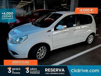 Usado Chevrolet Aveo LT 101 CV (74 kW) 2008 Blanco Berlina