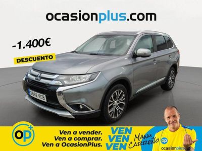 Usado Mitsubishi Outlander Motion 150 CV (110 kW) 2017 Gris SUV