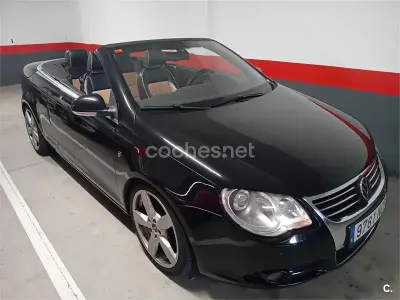 Usado VW Eos 140 CV (102 kW) 2007 Negro Descapotable