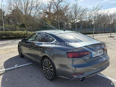 Usado Audi A5 Sportback Sport 190 CV (139 kW) 2018 Gris / plata Utilitario