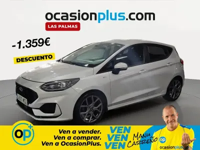 Usado Ford Fiesta ST-Line 125 CV (91 kW) 2023 Gris Utilitario