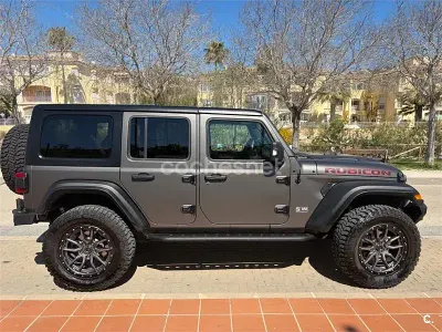 Usado Jeep Wrangler Unlimited Rubicon 200 CV (147 kW) 2019 Negro SUV