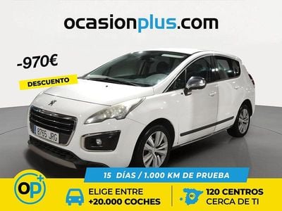 Usado Peugeot 3008 Style 130 CV (95 kW) 2016 Blanco Monovolumen