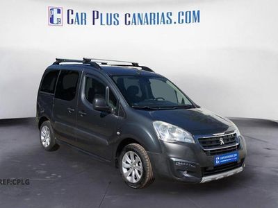 Usado Peugeot Partner 75 CV (55 kW) 2018 Negro Monovolumen