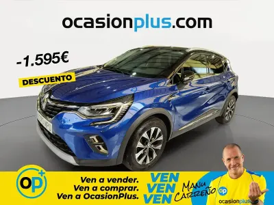 Usado Renault Captur Techno 90 CV (66 kW) 2024 Azul SUV