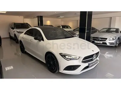 Usado Mercedes CLA180 136 CV (100 kW) 2022 Blanco Coupe
