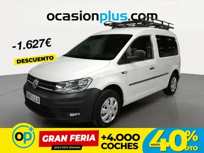 Usado VW Caddy 102 CV (75 kW) 2020 Blanco Monovolumen