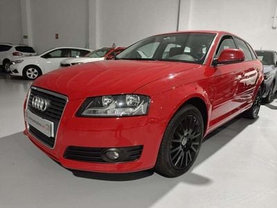 Usado Audi A3 Sportback Premium 140 CV (102 kW) 2008 Rojo Utilitario