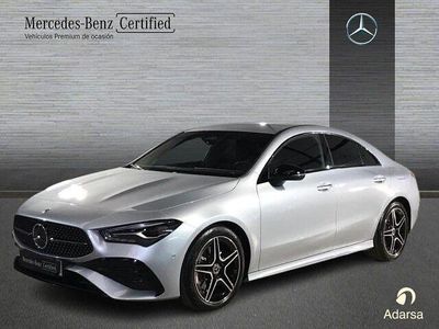 Usado Mercedes CLA200 AMG line 163 CV (119 kW) 2025 Plata hightech