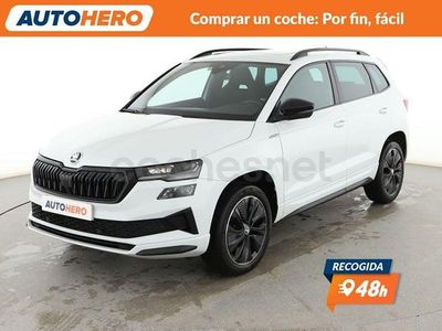Usado Skoda Karoq SportLine 150 CV (110 kW) 2022 Blanco SUV
