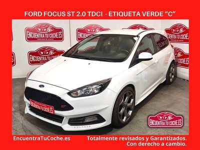 Blanco Usado 2016 Ford Focus ST Berlina | 19.790 € (Precio justo)