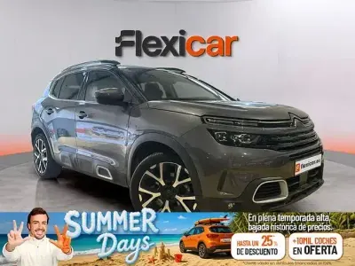 Usado Citroën C5 Aircross Shine 131 CV (96 kW) 2021 Gris SUV