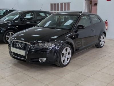 Usado Audi A3 Ambition 116 CV (85 kW) 2007 Negro Utilitario