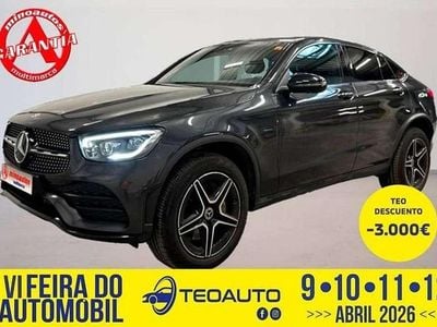 Usado Mercedes GLC300 AMG line 306 CV (225 kW) 2021 Gris SUV