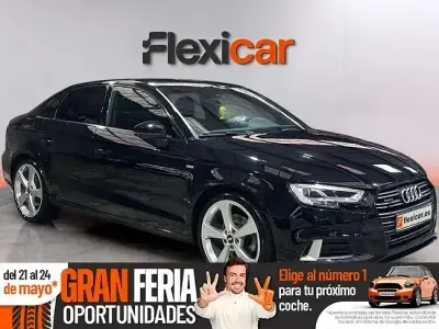 Usado Audi A3 Design 184 CV (135 kW) 2018 Negro Berlina