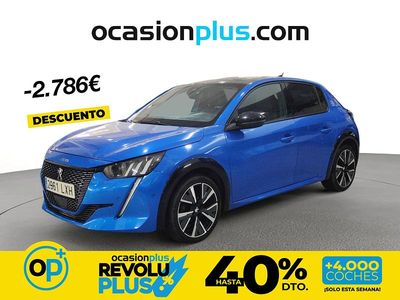 Usado Peugeot 208 GT 100 CV (73 kW) 2022 Azul Utilitario