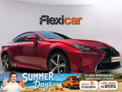Usado Lexus RC300h Business Edition 223 CV (164 kW) 2018 Rojo Coupe
