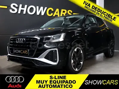Usado Audi Q2 S-Line 116 CV (85 kW) 2024 Negro SUV
