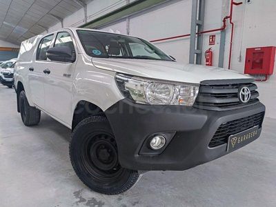 Usado Toyota HiLux 150 CV (110 kW) 2018 Blanco Recogida