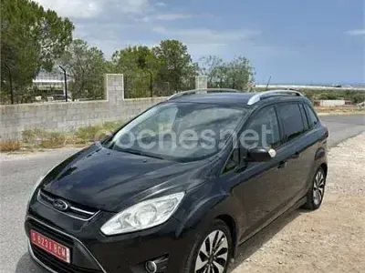 Usado Ford Grand C-Max 115 CV (84 kW) 2013 Negro Monovolumen