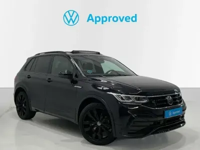 Usado VW Tiguan R-line 150 CV (110 kW) 2022 Negro SUV