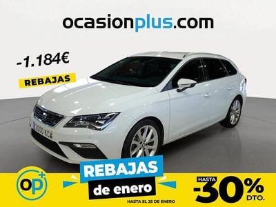 Usado Seat Leon FR 150 CV (110 kW) 2017 Blanco Monovolumen