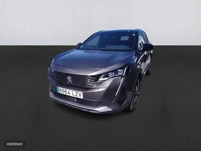 Usado Peugeot 3008 GT 130 CV (95 kW) 2022 Gris SUV
