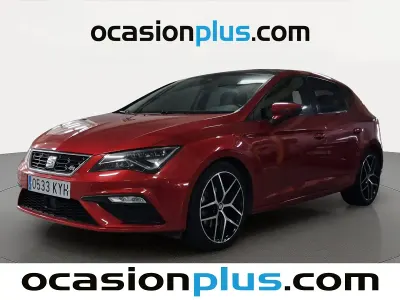Usado Seat Leon FR 150 CV (110 kW) 2019 Rojo Utilitario