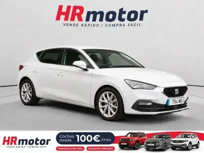 Usado Seat Leon Style 115 CV (84 kW) 2022 Blanco Berlina