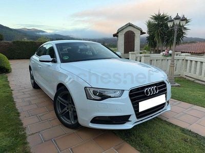 Usado Audi A5 Sportback 150 CV (110 kW) 2016 Blanco Utilitario