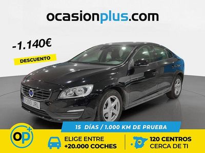 Negro Usado 2016 Volvo S60 Kinetic Berlina | 15.390 €