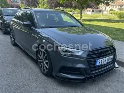 Usado Audi A3 S-Line 150 CV (110 kW) 2017 Gris / plata Berlina