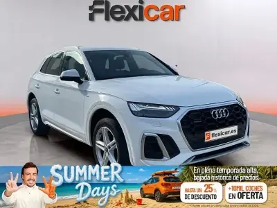 Usado Audi Q5 204 CV (150 kW) 2021 Blanco SUV