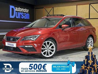 Rojo Usado 2019 Seat Leon ST FR Familiar | 16.990 € (Precio justo)