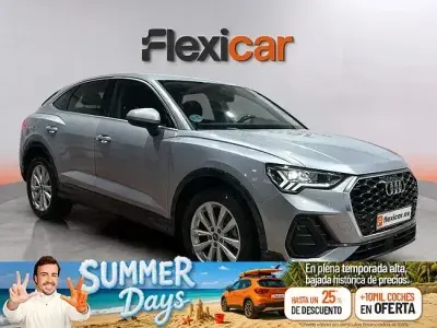 Usado Audi Q3 150 CV (110 kW) 2021 Gris SUV